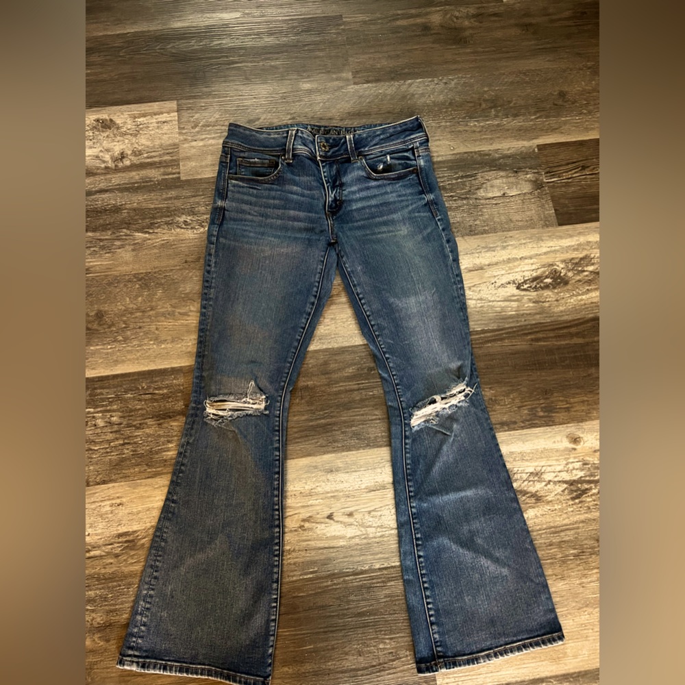 American Eagle KickBoot Flare Jeans Sz 8S